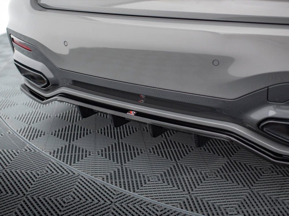 Rear Splitter (Vertical Bars) V.2 compatible with BMW 7 M-Pack G11 / G12 Facelift