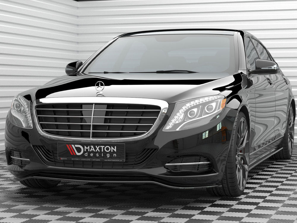 Front Splitter V.1 compatible with Mercedes-Benz S W222