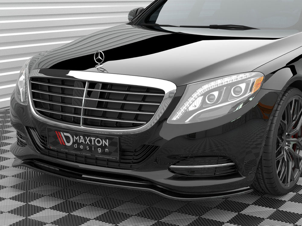 Front Splitter V.1 compatible with Mercedes-Benz S W222