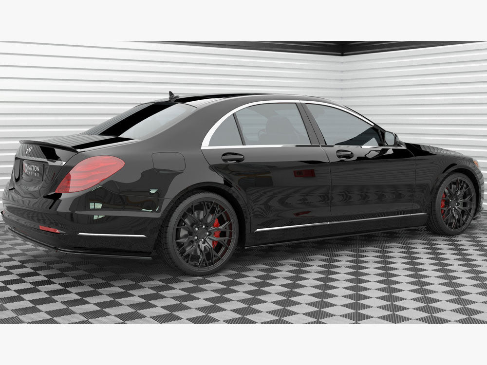 Side Skirts Diffusers compatible with Mercedes-Benz S Long W222