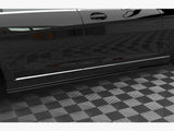 Side Skirts Diffusers compatible with Mercedes-Benz S Long W222