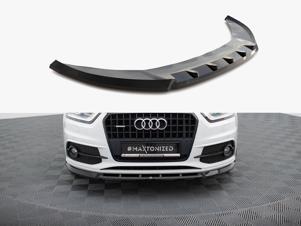 Front Splitter V.1 compatible with Audi Q3 S Line 8U
