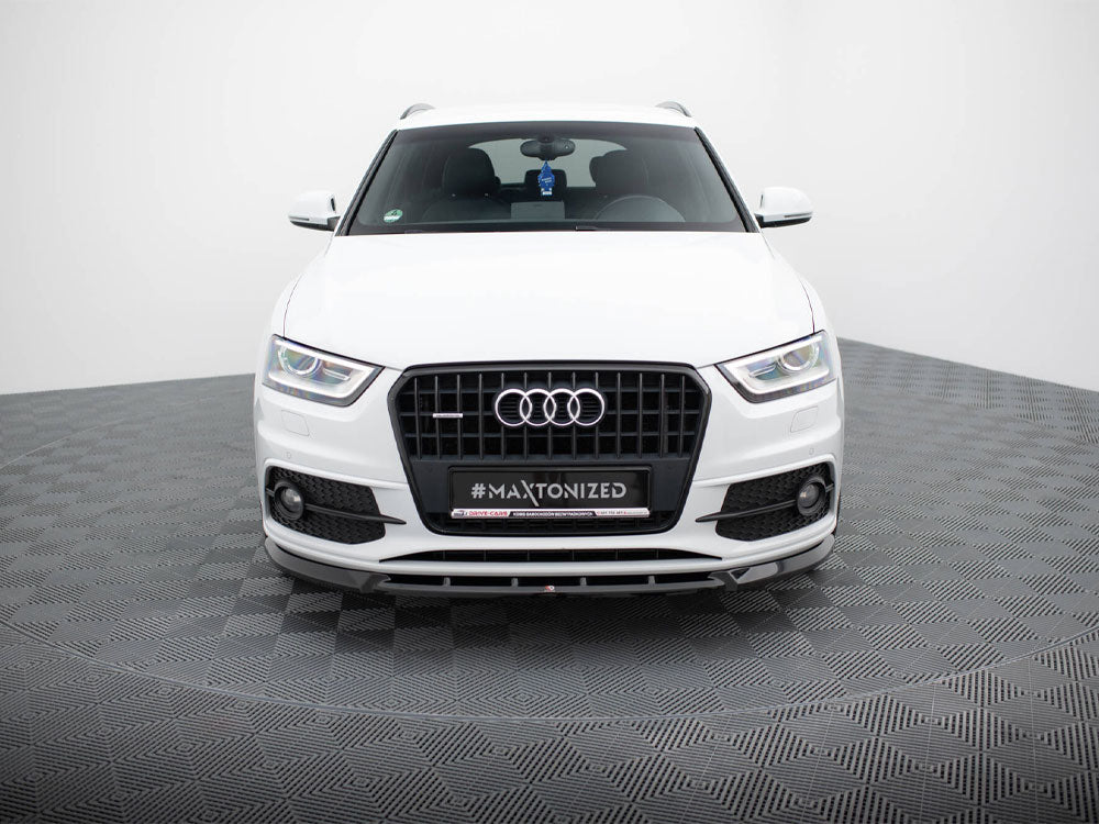 Front Splitter V.1 compatible with Audi Q3 S Line 8U