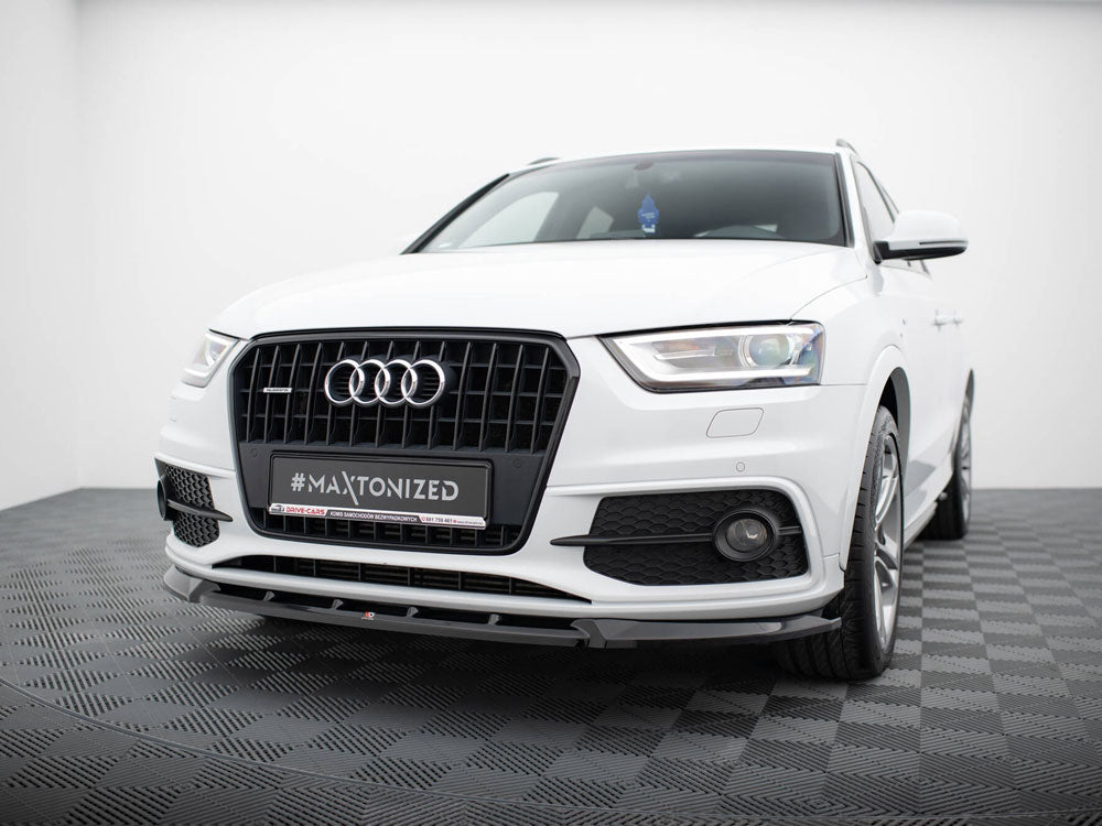 Front Splitter V.1 compatible with Audi Q3 S Line 8U