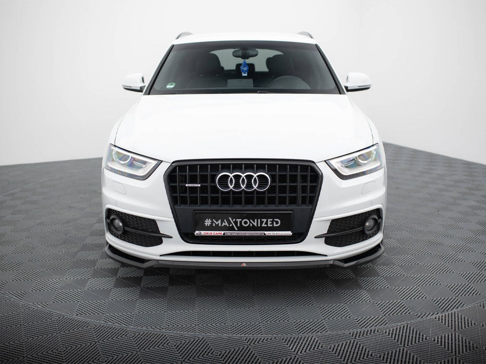 Front Splitter V.2 compatible with Audi Q3 S Line 8U