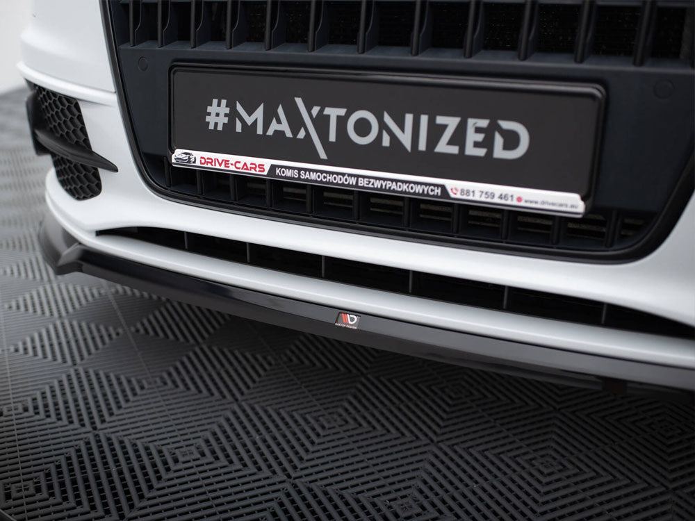 Front Splitter V.2 compatible with Audi Q3 S Line 8U