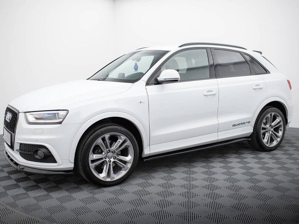 Side Skirts Diffusers compatible with Audi Q3 S Line 8U
