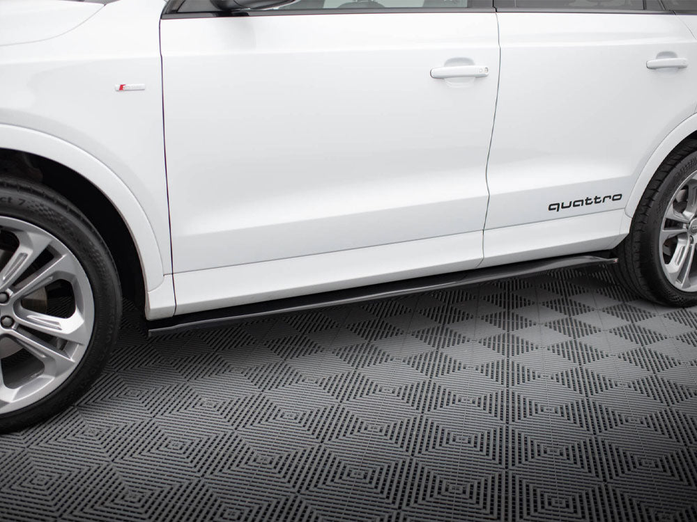 Side Skirts Diffusers compatible with Audi Q3 S Line 8U