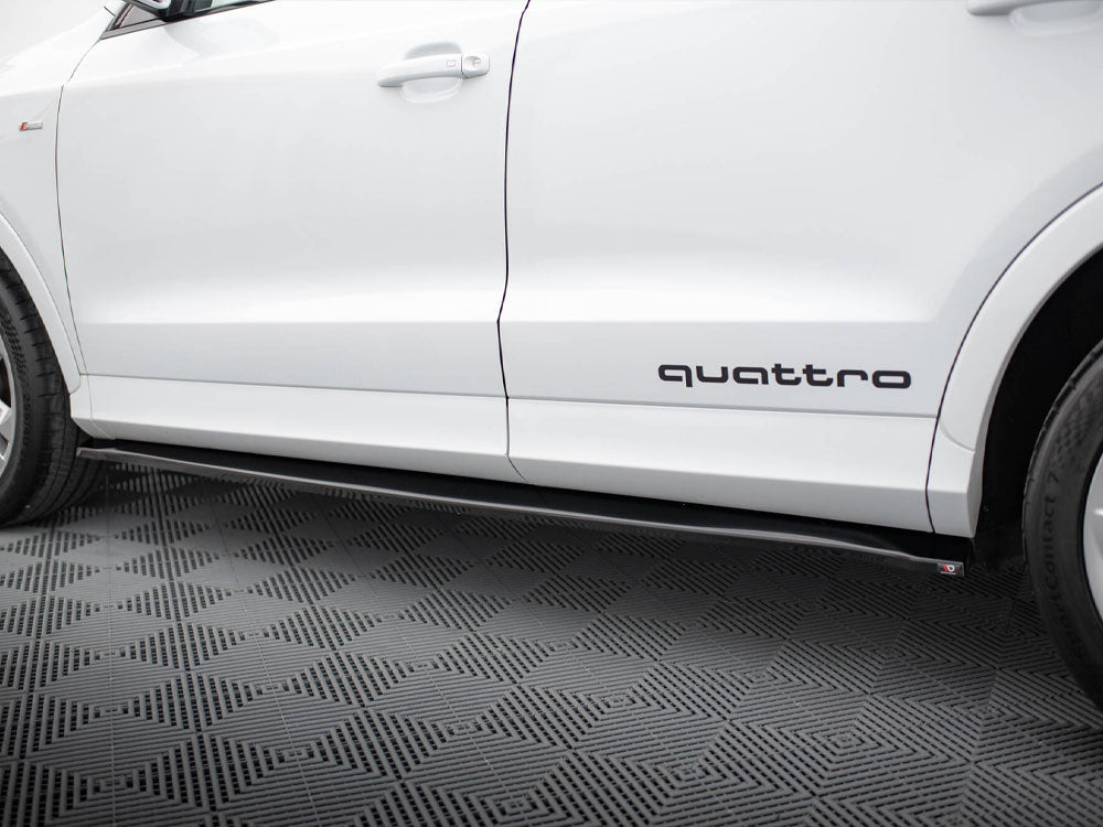 Side Skirts Diffusers compatible with Audi Q3 S Line 8U