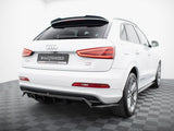 Rear Splitter (Vertical Bars) compatible with Audi Q3 S Line 8U