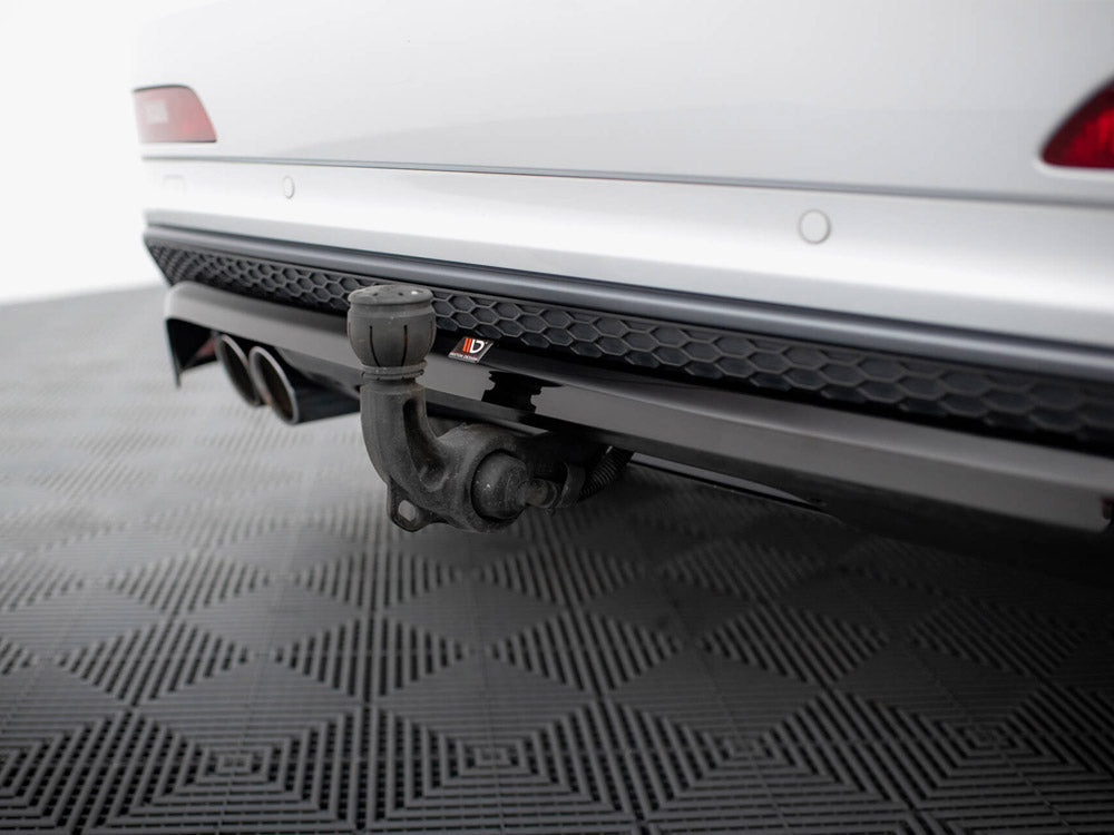 Rear Splitter (Vertical Bars) compatible with Audi Q3 S Line 8U