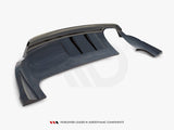 Rear Splitter (Vertical Bars) compatible with Audi Q3 S Line 8U
