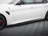 Side Skirts Diffusers compatible with Alfa Romeo Giulia Quadrifoglio