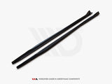 Side Skirts Diffusers compatible with Alfa Romeo Giulia Quadrifoglio