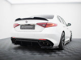 Rear Side Splitters compatible with Alfa Romeo Giulia Quadrifoglio