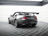 Carbon Spoiler With Upper Swan Mounting compatible with Mazda MX-5 ND (Mk4)