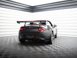 Carbon Spoiler With Upper Swan Mounting + LED compatible with Mazda MX-5 ND (Mk4)