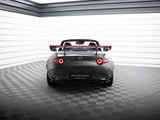 Carbon Spoiler With Upper Swan Mounting + LED compatible with Mazda MX-5 ND (Mk4)