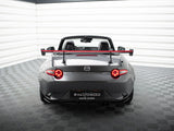 Carbon Spoiler With Upper Swan Mounting + LED compatible with Mazda MX-5 ND (Mk4)