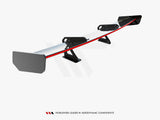 Carbon Spoiler With Upper Swan Mounting + LED compatible with Mazda MX-5 ND (Mk4)