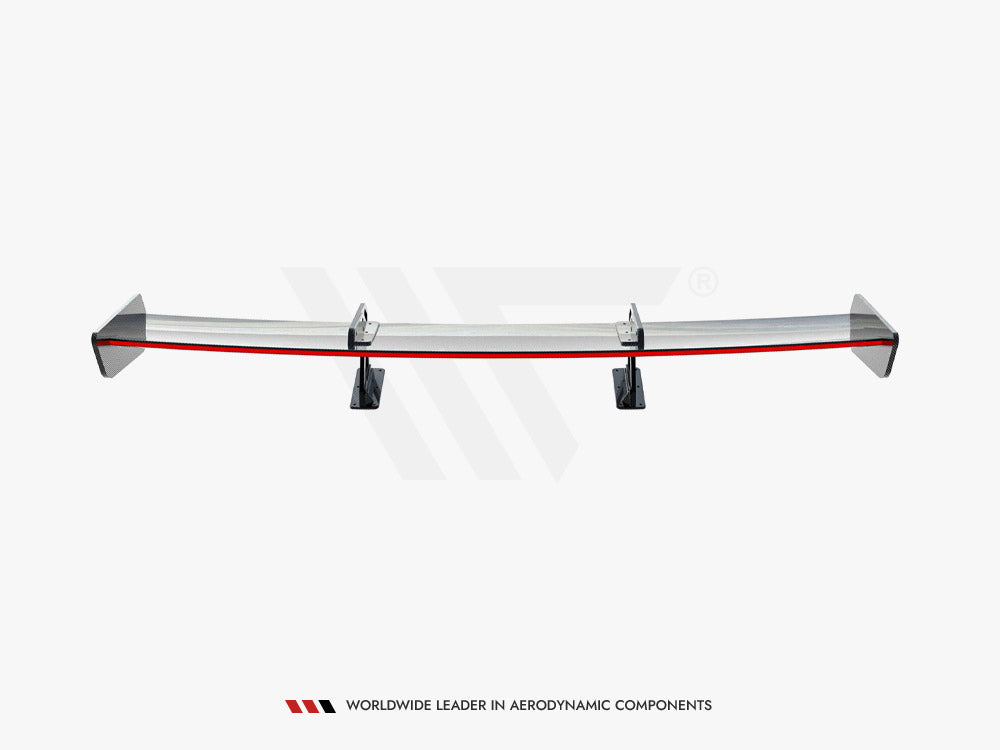 Carbon Spoiler With Upper Swan Mounting + LED compatible with Mazda MX-5 ND (Mk4)