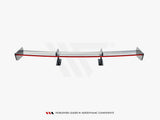 Carbon Spoiler With Upper Swan Mounting + LED compatible with Mazda MX-5 ND (Mk4)