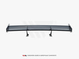 Carbon Spoiler With Upper Swan Mounting + LED compatible with Mazda MX-5 ND (Mk4)