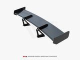 Carbon Spoiler With Upper Swan Mounting + LED compatible with Mazda MX-5 ND (Mk4)