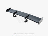 Carbon Spoiler With Upper Swan Mounting + LED compatible with Mazda MX-5 ND (Mk4)