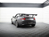 Carbon Spoiler With Internal Brackets Uprights compatible with Mazda MX-5 ND (Mk4)