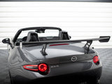 Carbon Spoiler With Internal Brackets Uprights compatible with Mazda MX-5 ND (Mk4)