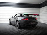 Carbon Spoiler With Internal Brackets Uprights + LED compatible with Mazda MX-5 ND (Mk4)