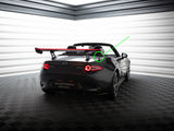 Carbon Spoiler With Internal Brackets Uprights + LED compatible with Mazda MX-5 ND (Mk4)