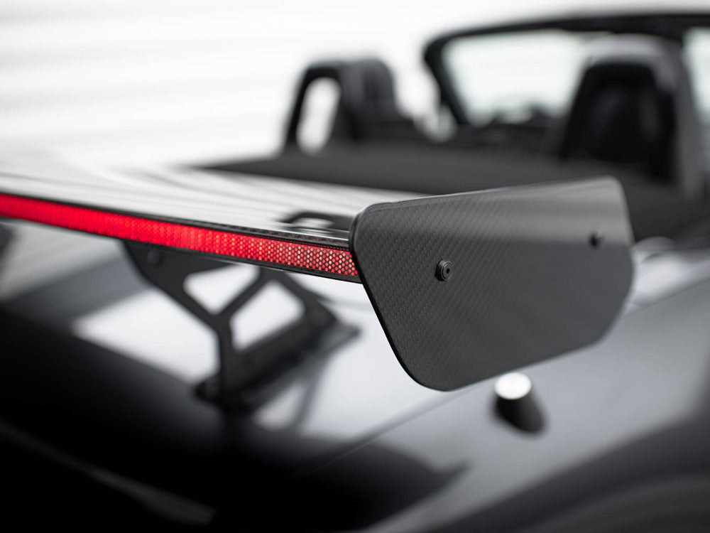 Carbon Spoiler With Internal Brackets Uprights + LED compatible with Mazda MX-5 ND (Mk4)