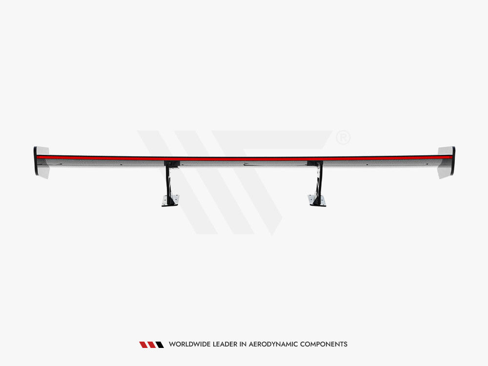 Carbon Spoiler With Internal Brackets Uprights + LED compatible with Mazda MX-5 ND (Mk4)