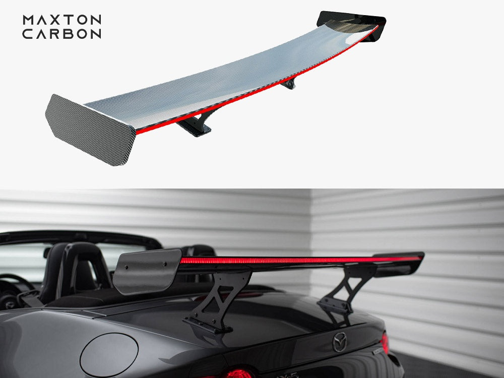 Carbon Spoiler JDM Style + LED compatible with Mazda MX-5 ND (Mk4)