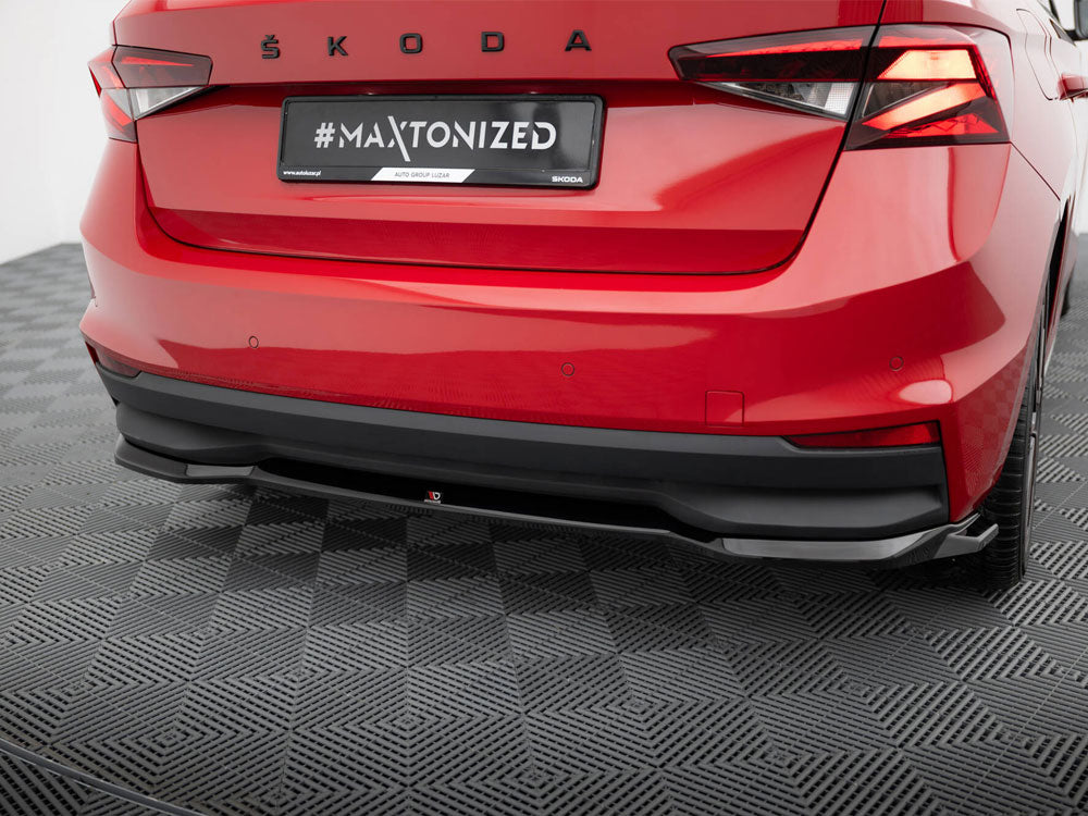 Rear Splitter compatible with Skoda Fabia Mk4