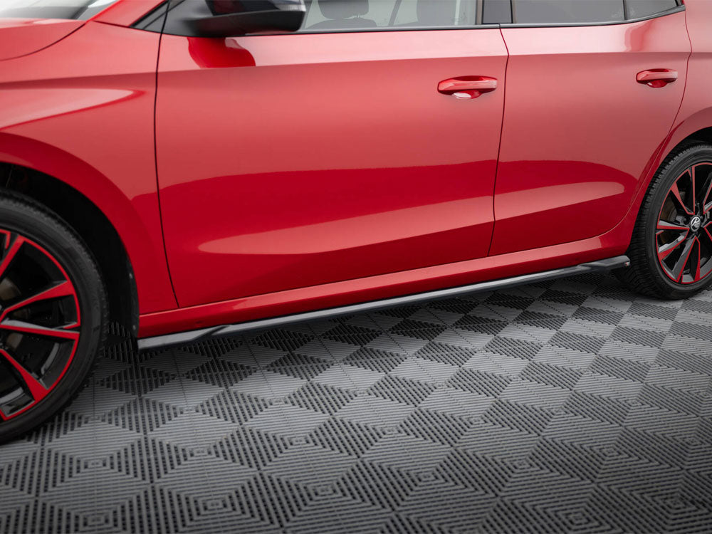 Side Skirts Diffusers compatible with Skoda Fabia Mk4