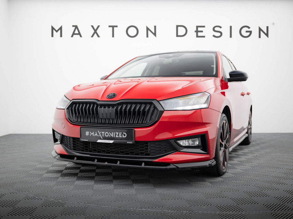 Front Splitter compatible with Skoda Fabia Mk4