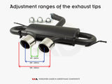 Exhaust Muffler compatible with Volkswagen Golf Mk5 / Mk6 / Scirocco R
