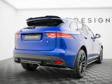 Rear Splitter (Vertical Bars) compatible with Jaguar F-Pace R-Sport Mk1