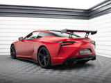 Carbon Spoiler With Internal Brackets Uprights compatible with Lexus LC