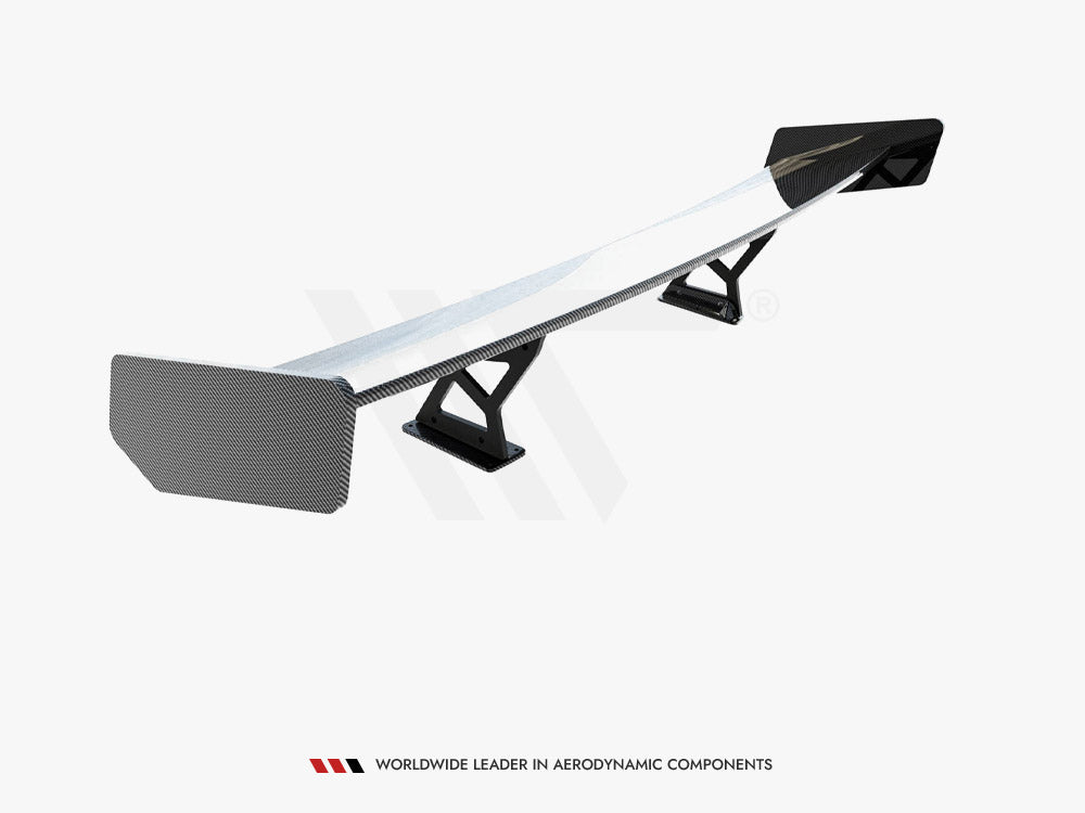 Carbon Spoiler With Internal Brackets Uprights compatible with Lexus LC