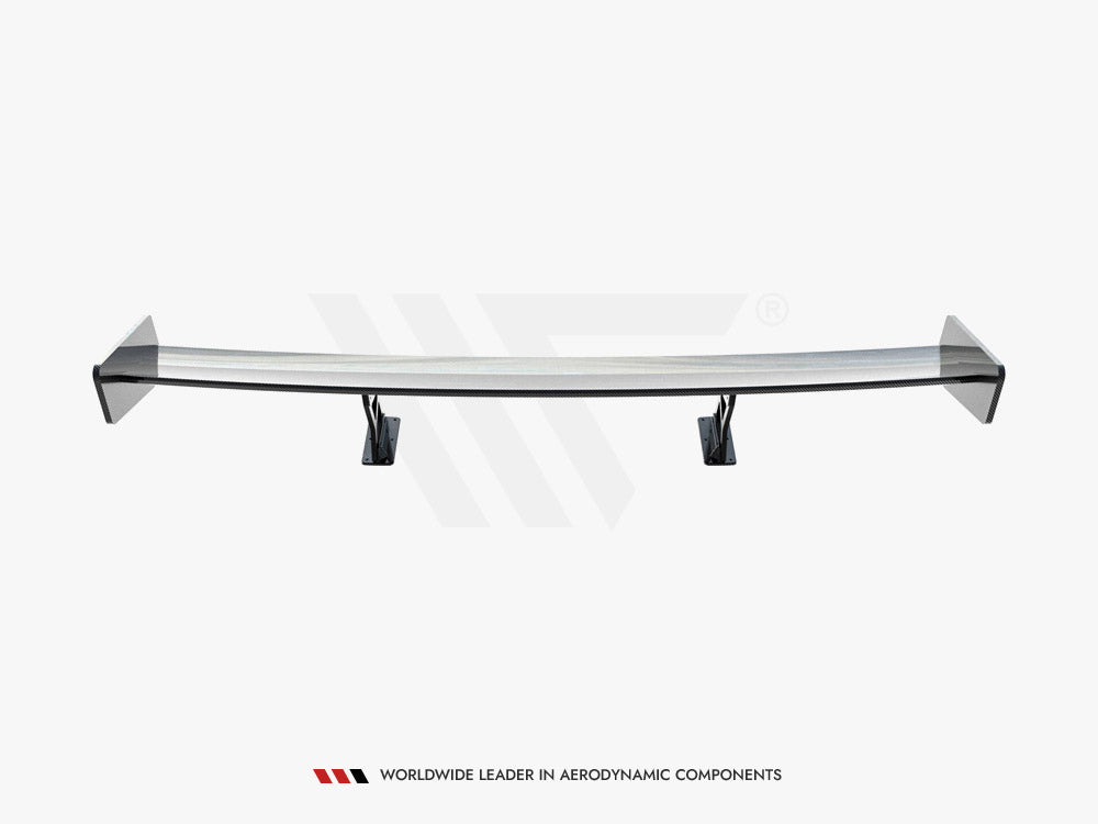 Carbon Spoiler With Internal Brackets Uprights compatible with Lexus LC