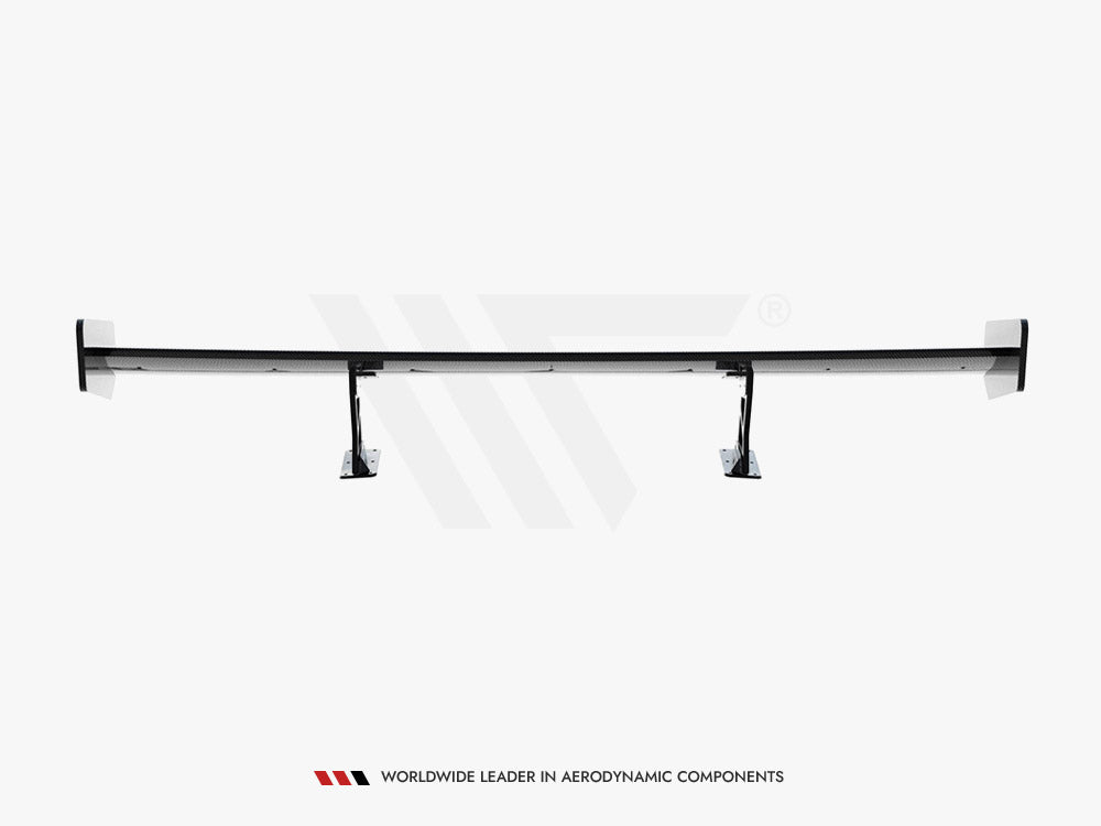 Carbon Spoiler With Internal Brackets Uprights compatible with Lexus LC