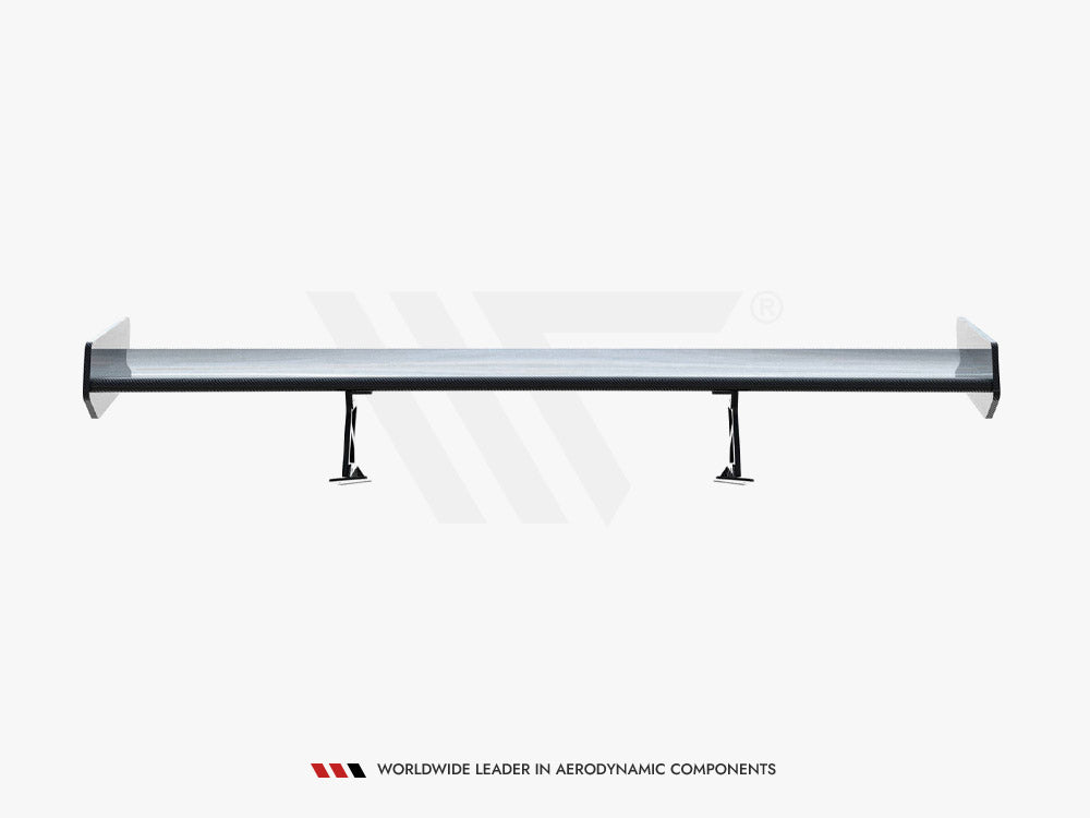 Carbon Spoiler With Internal Brackets Uprights compatible with Lexus LC