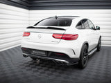 Rear Splitter (Vertical Bars) compatible with Mercedes-AMG GLE 43 Coupe C292