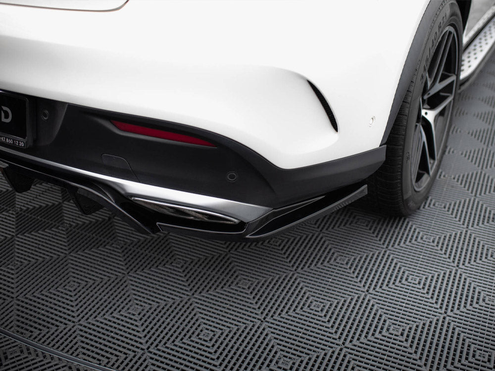 Rear Splitter (Vertical Bars) compatible with Mercedes-AMG GLE 43 Coupe C292