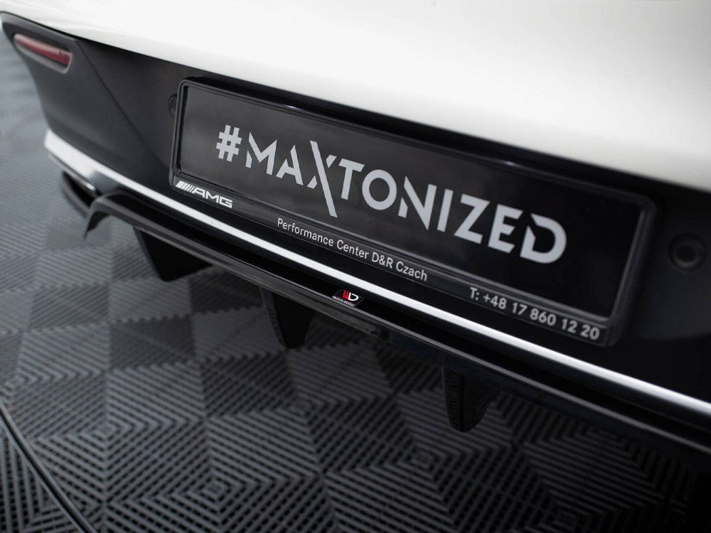 Rear Splitter (Vertical Bars) compatible with Mercedes-AMG GLE 43 Coupe C292