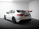 Carbon Spoiler + LED compatible with Alfa Romeo Giulia Quadrifoglio